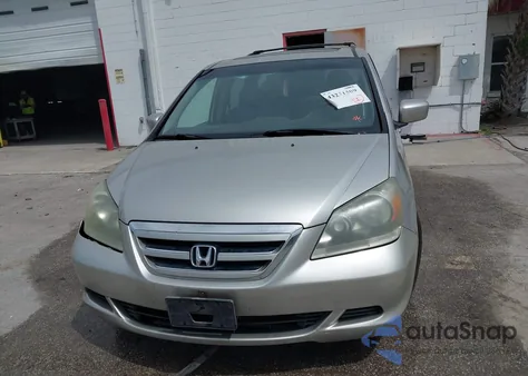 2007 Honda Odyssey Ex-L из США, поврежденный, VIN 5FNRL38677B429981